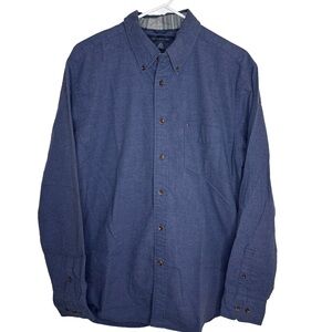 Tommy Hilfiger Dark Blue Casual Button-Down Shirt